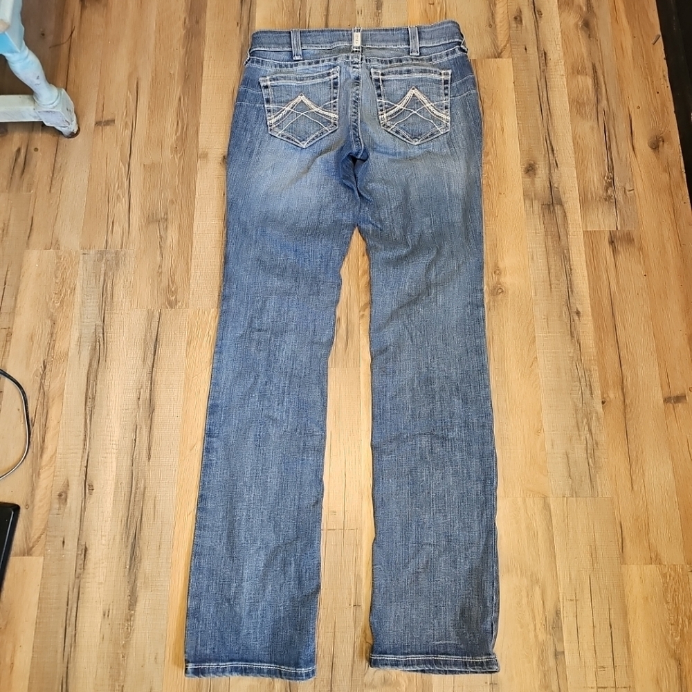 Ariat Real Denim Jeans Womans Size 29L - Picture 5 of 7
